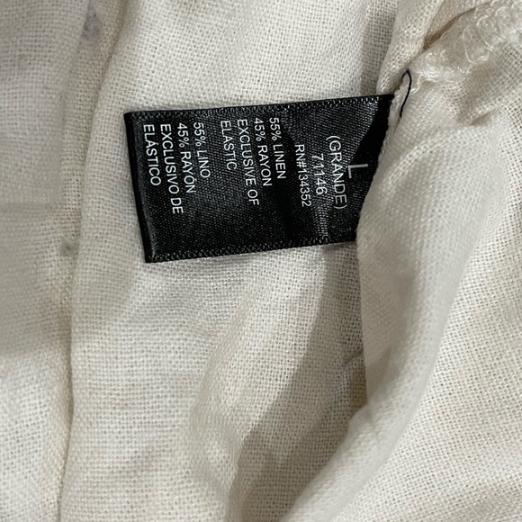 Ambiance Apparel Off-White Casual Pants - Picture 2 of 11